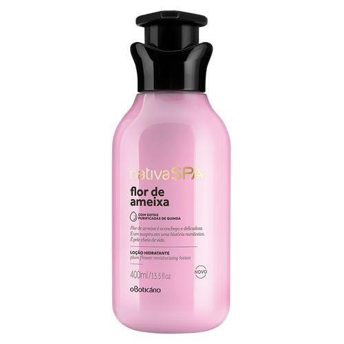LOÇÃO HIDRATANTE NATIVA SPA FLOR DE AMEIXA, 400ML Product Image