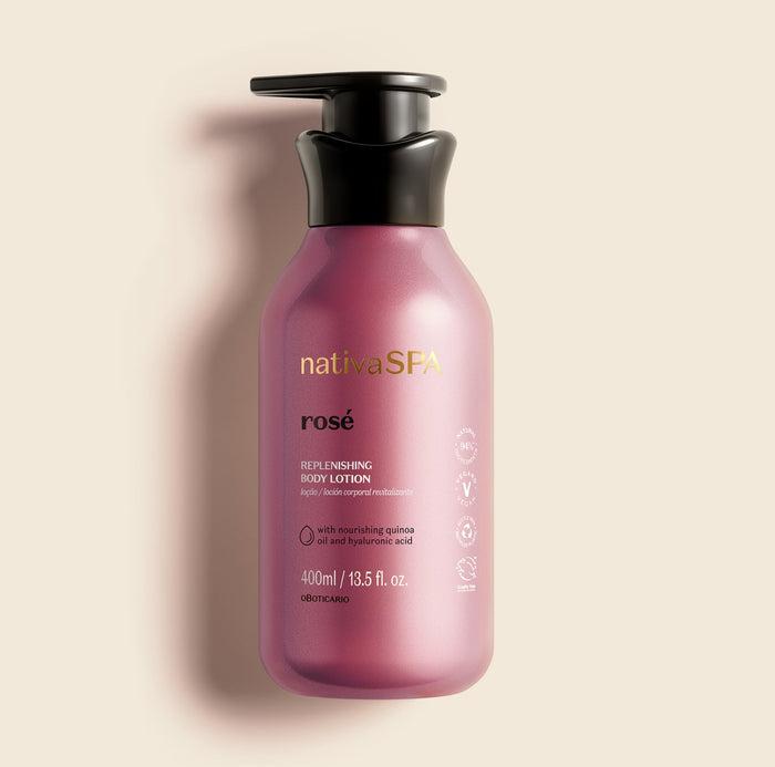 LOÇÃO REVITALIZANTE CORPORAL NATIVA SPA ROSÉ, 400ML Product Image